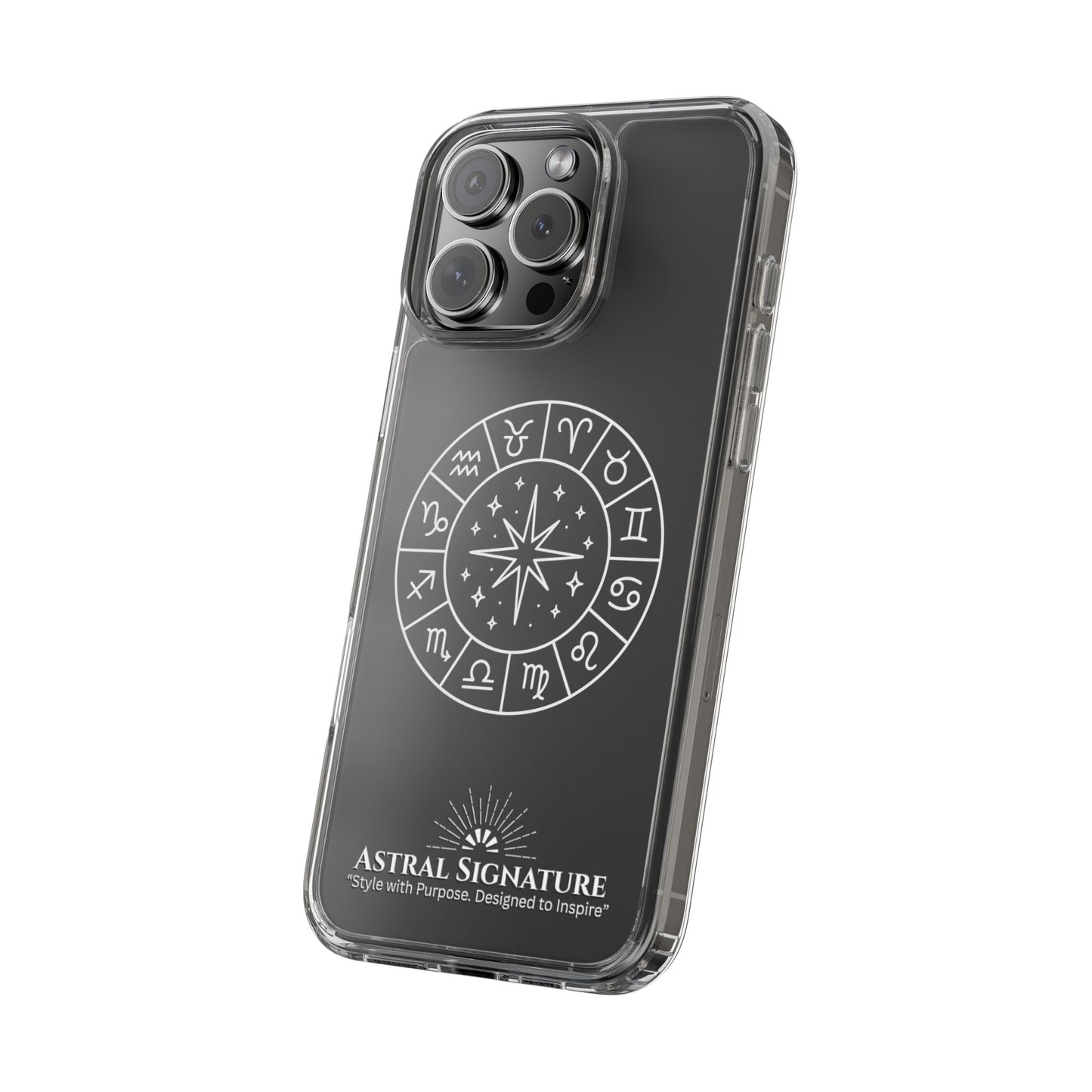 iPhone Clear Cases, ideal for darker iPhone colors - Astral Signature