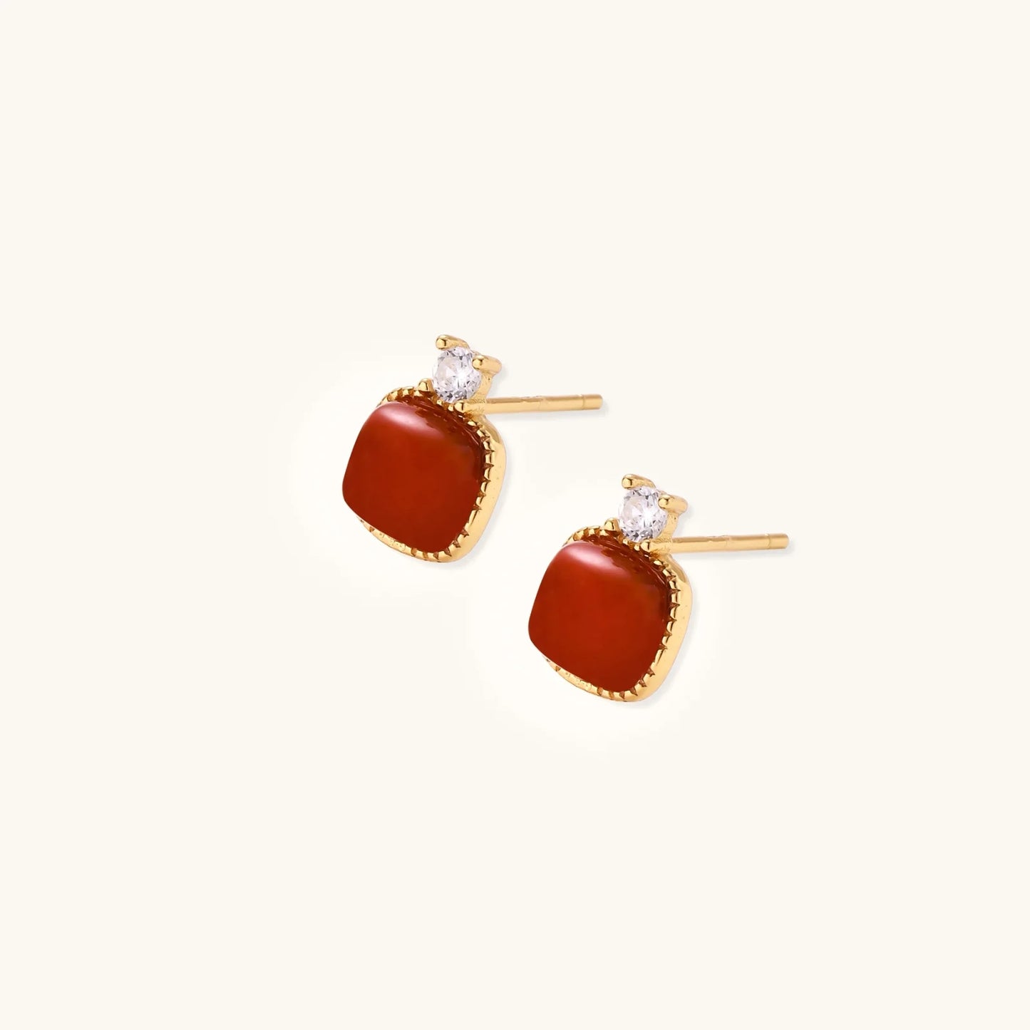 Heritage Agate Studs