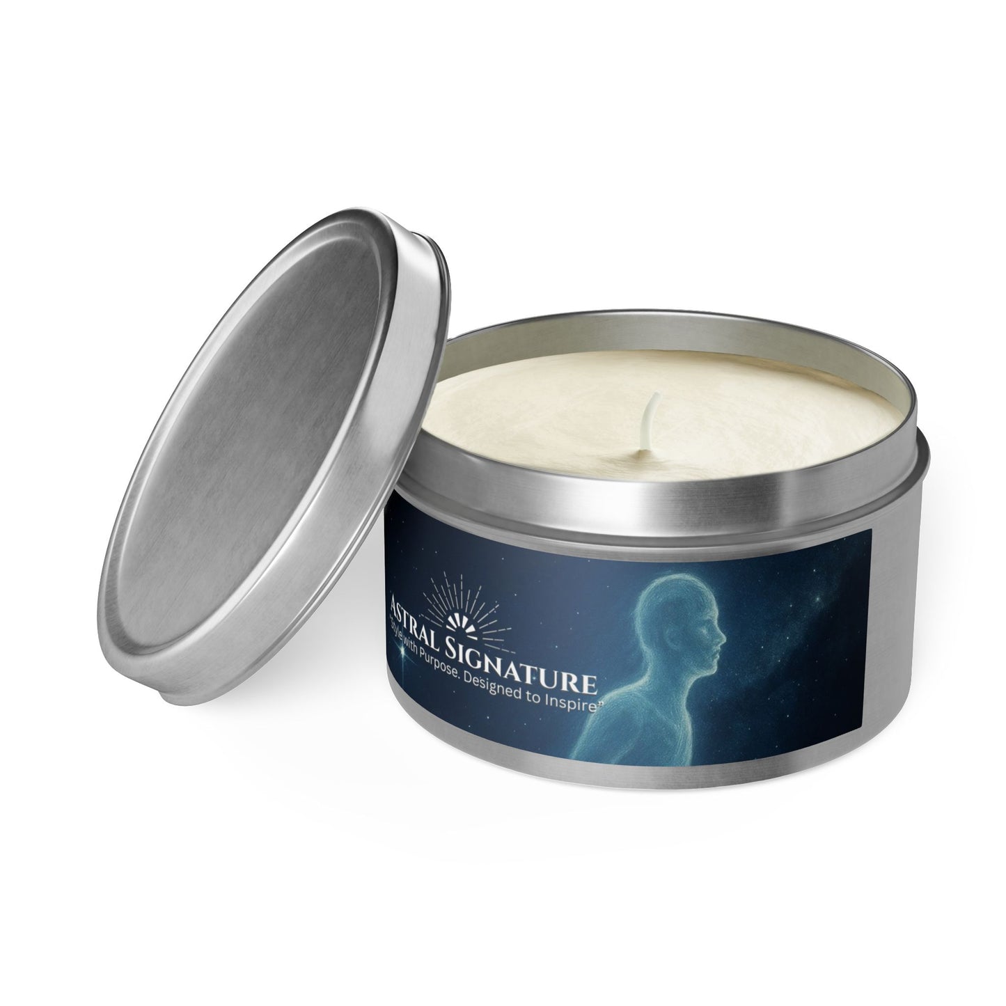 Eco-Friendly Aromatherapy Tin Candles , Relaxation Decor, Gift for Meditation, Birthday, Home Fragrance by Astral Signature