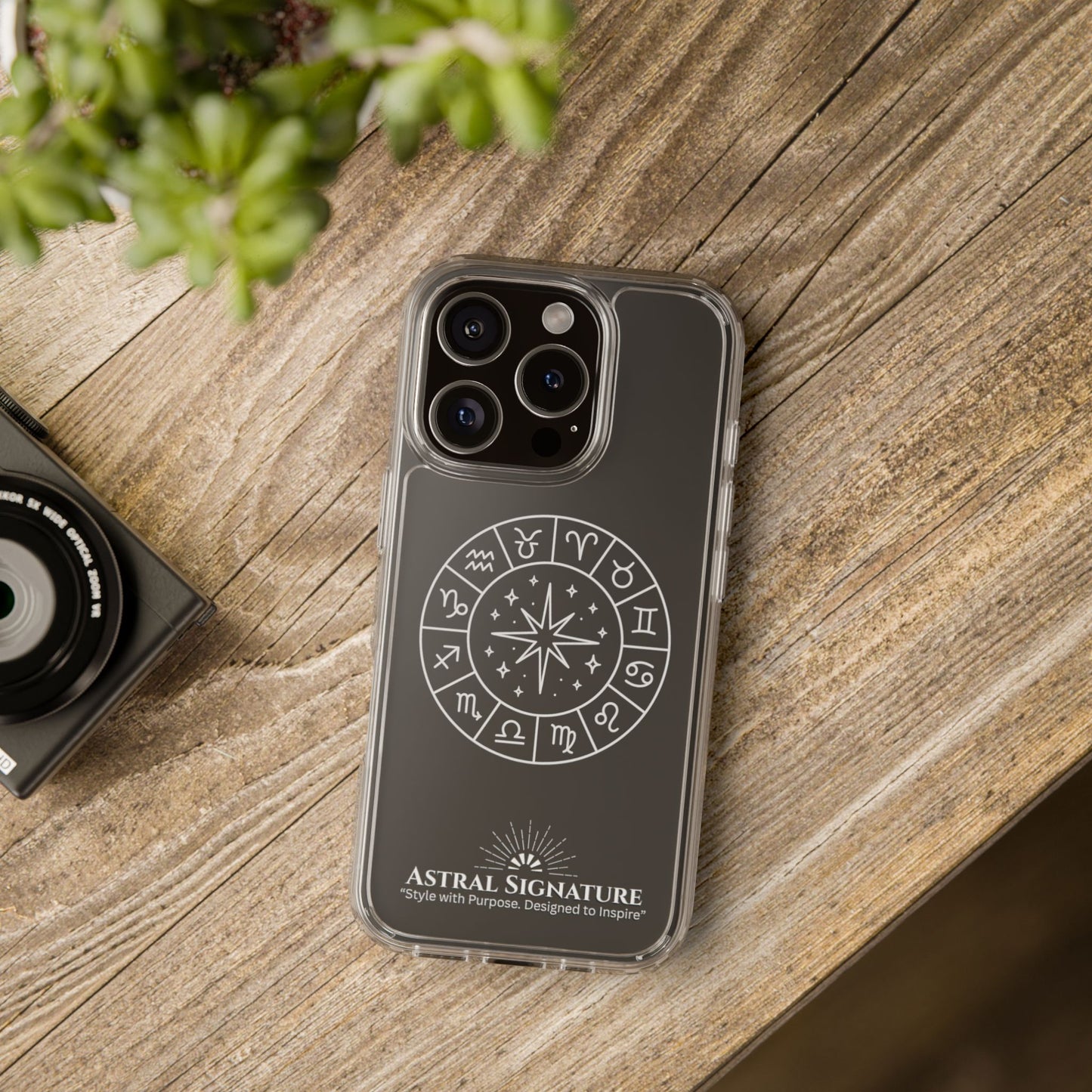 iPhone Clear Cases, ideal for darker iPhone colors - Astral Signature