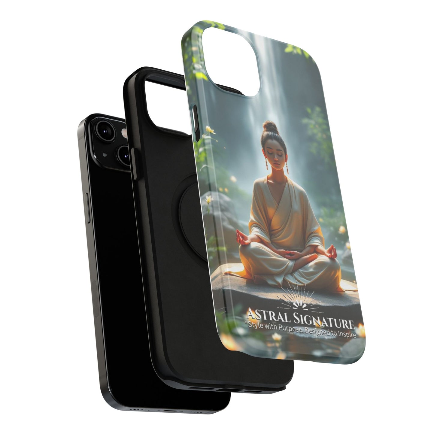 3D Yogi Phone Cases with Symbols and Protection, iPhone Cases with meaning by Astral Signature
