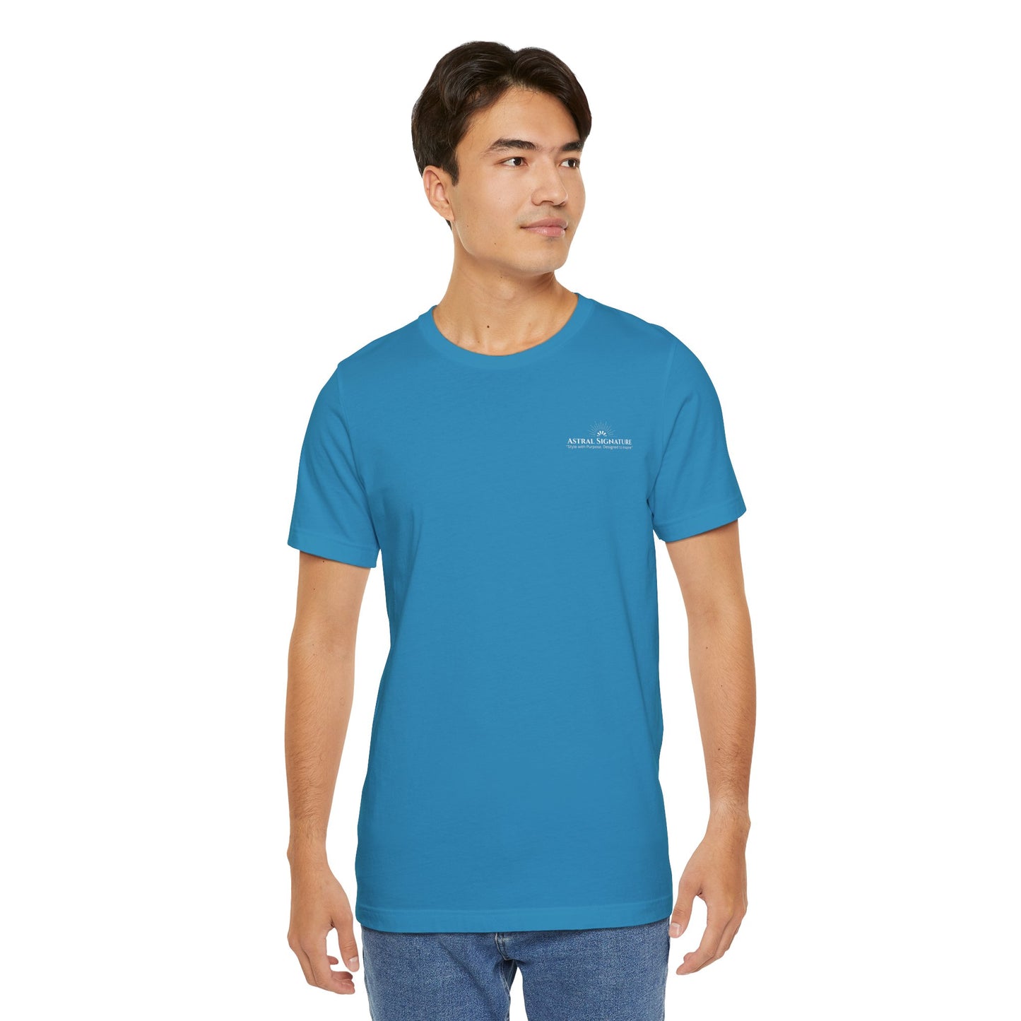 Astral Signature Tee, Unisex T-shirt in darker Colors, Gift for Friends, by Astral Signature
