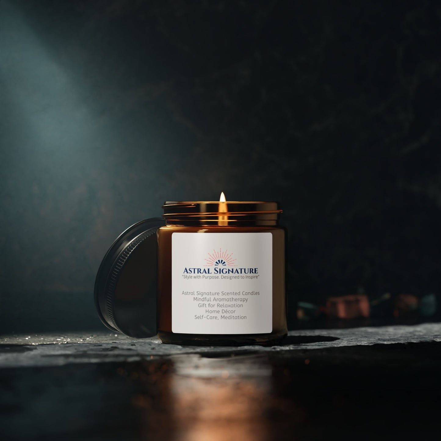 Soy Candle - Mindful Aromatherapy, Relaxation Gift - Astral Signature