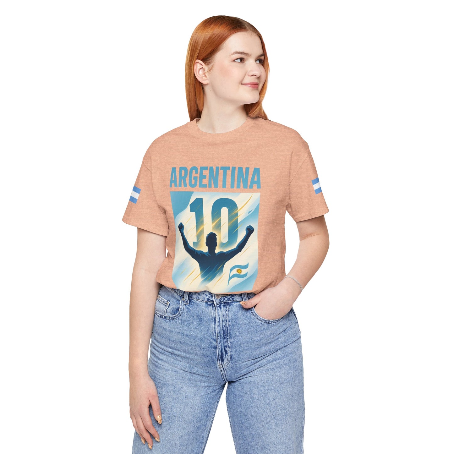 Argentina Legend from Rosario Team Tee - Casual Fashion T-Shirt, USA World Cup 2026 Limited Edition