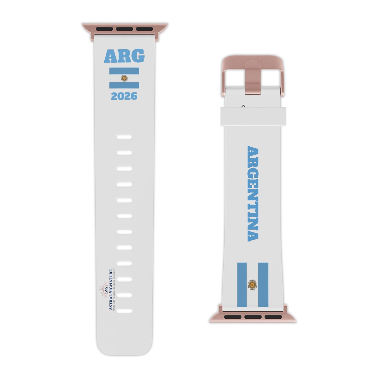 Watch Band ARGENTINA Flag Strap World Cup USA 2026 Limited Edition