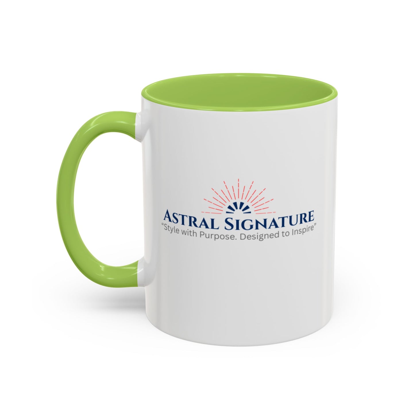 Breathe in and Let go Motivational and Inspirational Coffee Mug by Astral Signature