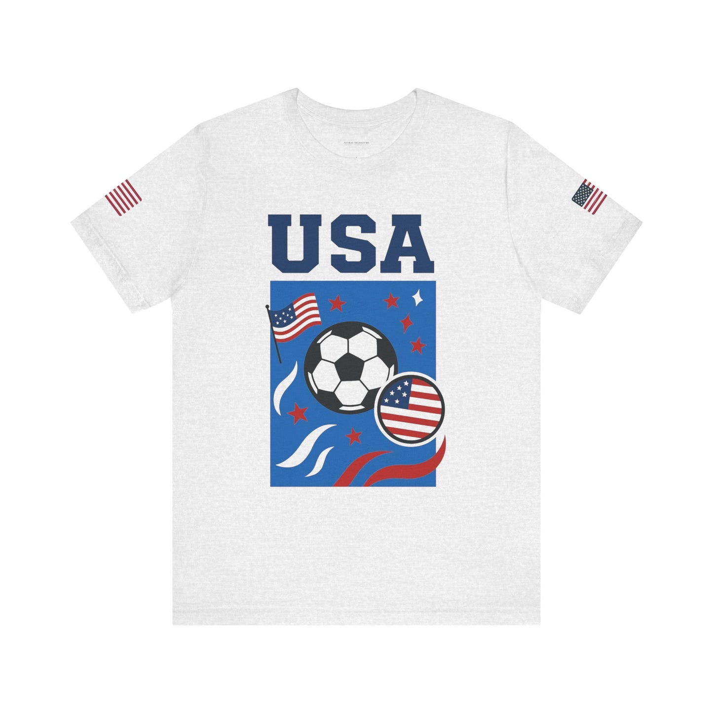 Casual Fashion T-Shirt - GO USA Team Tee, World Cup 2026 Limited Edition
