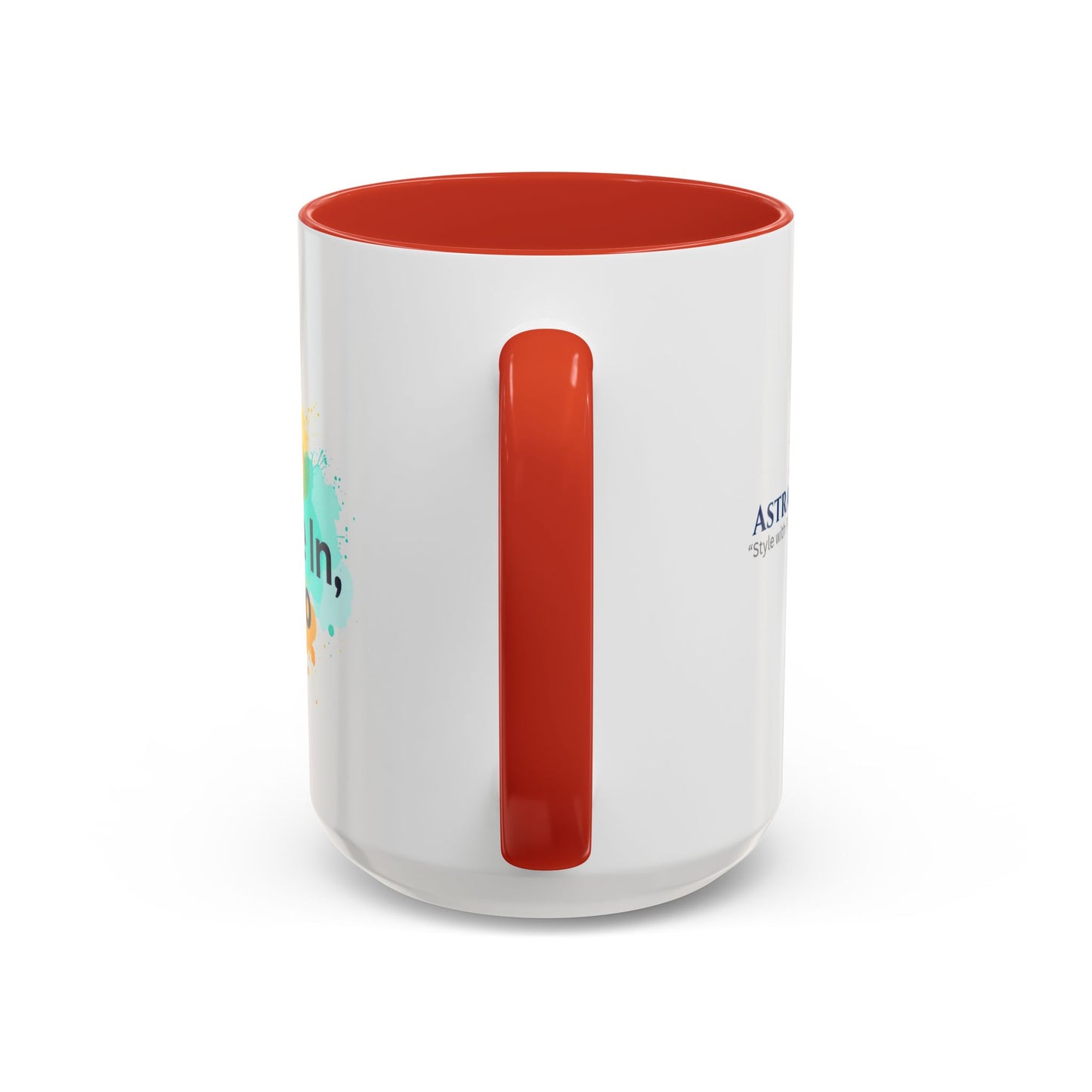 Breathe in and Let go Motivational and Inspirational Coffee Mug by Astral Signature