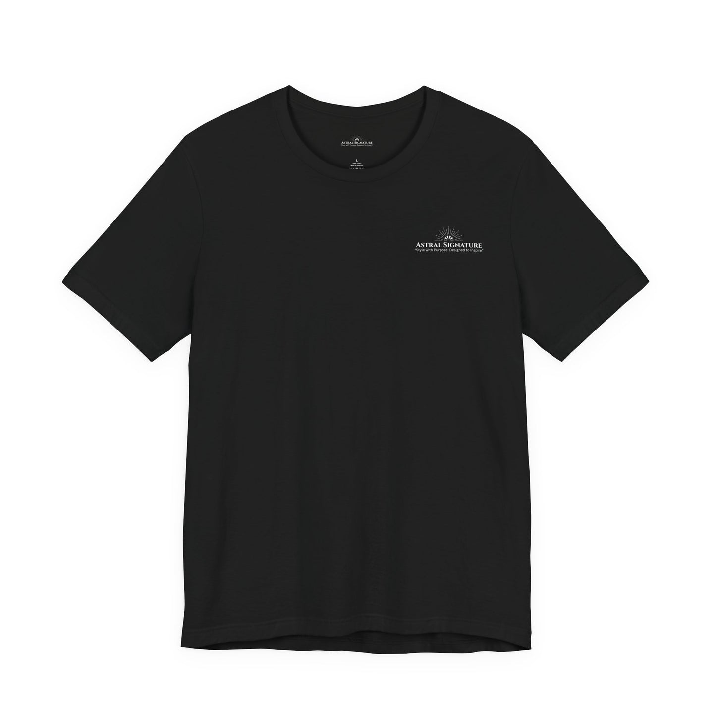 Astral Signature Tee, Unisex T-shirt in darker Colors, Gift for Friends, by Astral Signature
