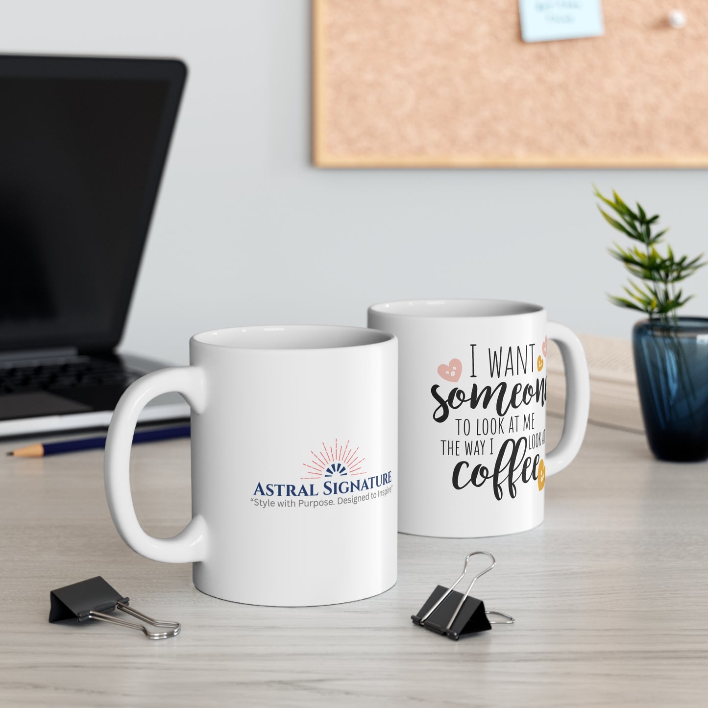 Inspirational Coffee Mug - Self-Care, Motivational Gift, Drinkware, Hot Beverage Mug, Positive Affirmation by Astral Signature