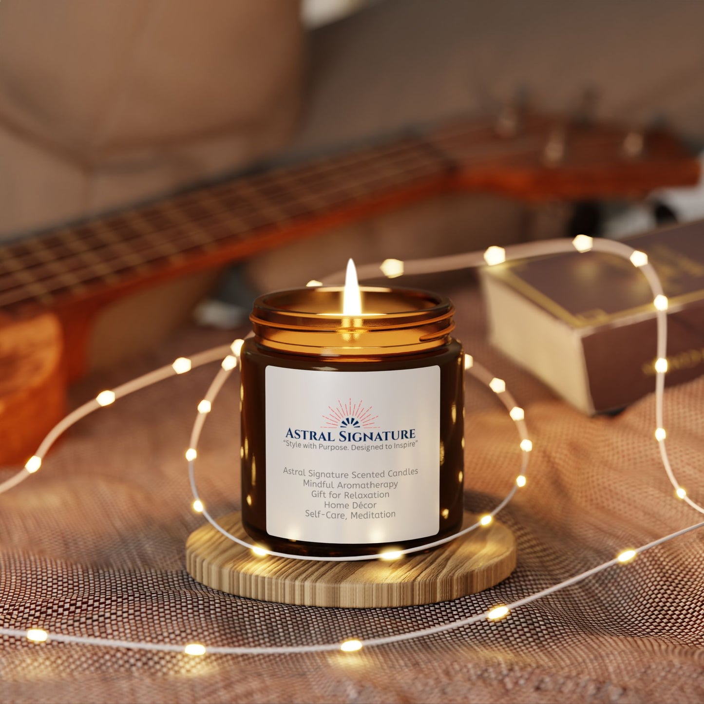 Soy Candle - Mindful Aromatherapy, Relaxation Gift - Astral Signature