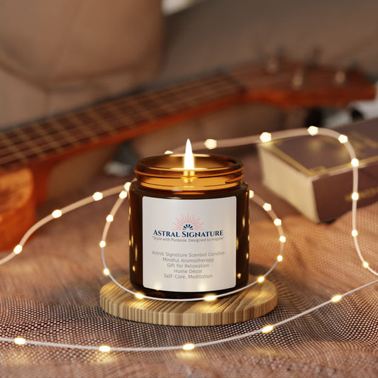 Soy Candle - Mindful Aromatherapy, Relaxation Gift - Astral Signature
