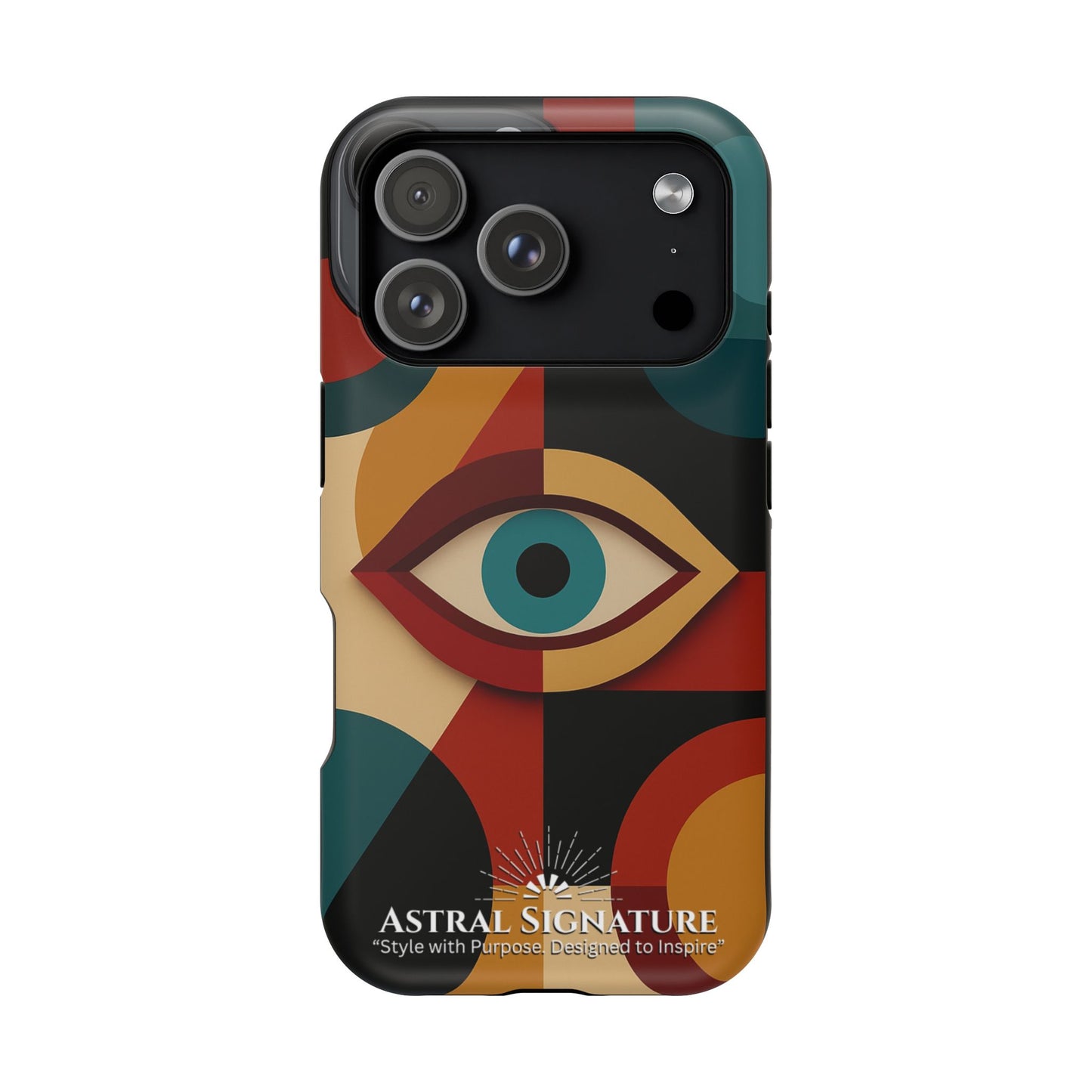 Phone Cases - Astral Eye of God Symbol for Protection by Astral Signature