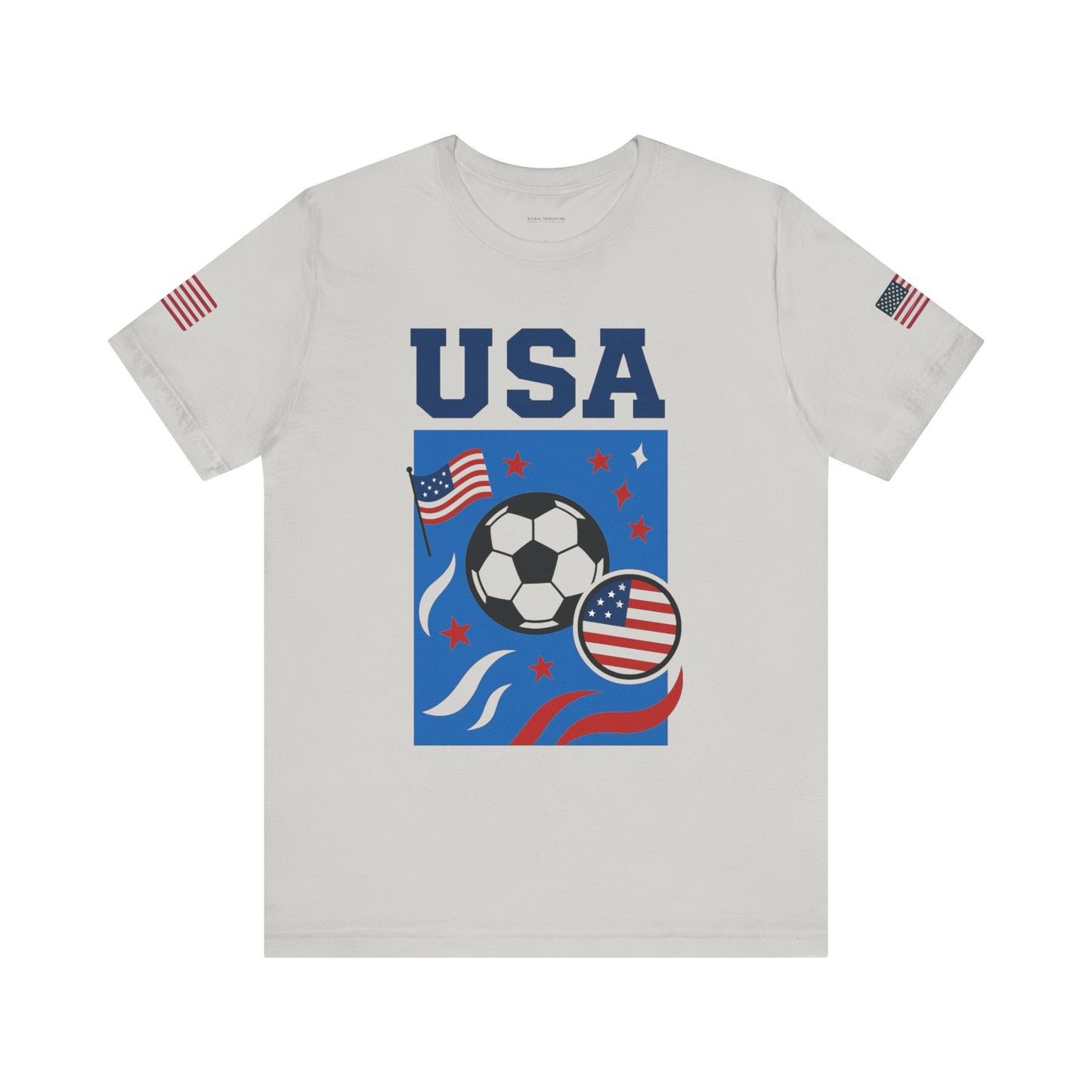 Casual Fashion T-Shirt - GO USA Team Tee, World Cup 2026 Limited Edition