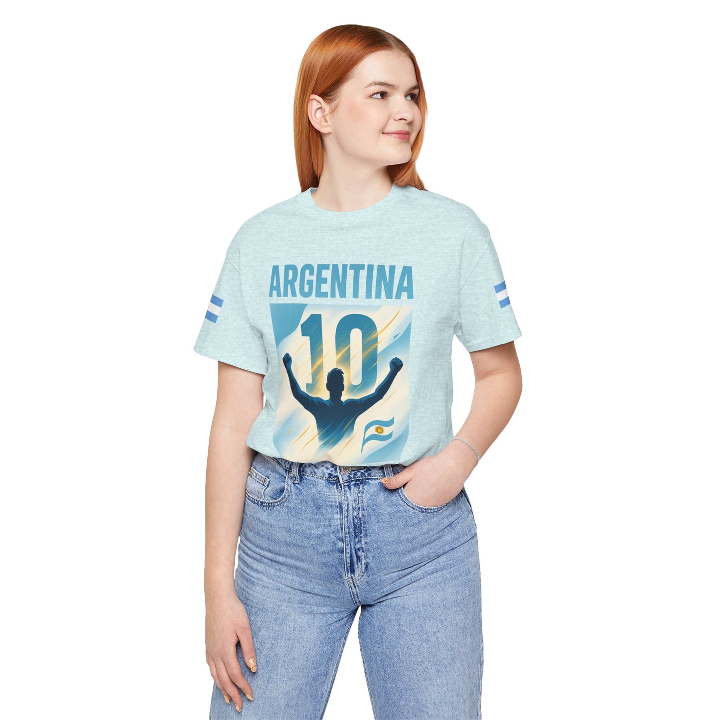 Argentina Legend from Rosario Team Tee - Casual Fashion T-Shirt, USA World Cup 2026 Limited Edition
