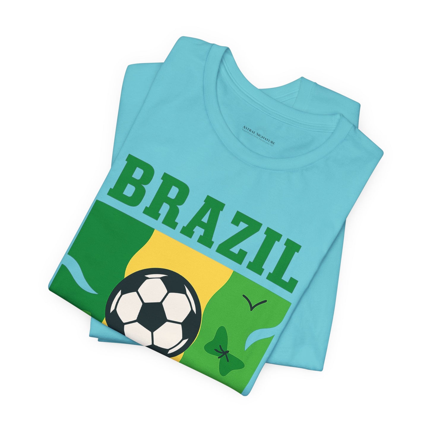 Casual Fashion T-Shirt - GO BRAZIL Team Tee - USA World Cup 2026 Limited Edition