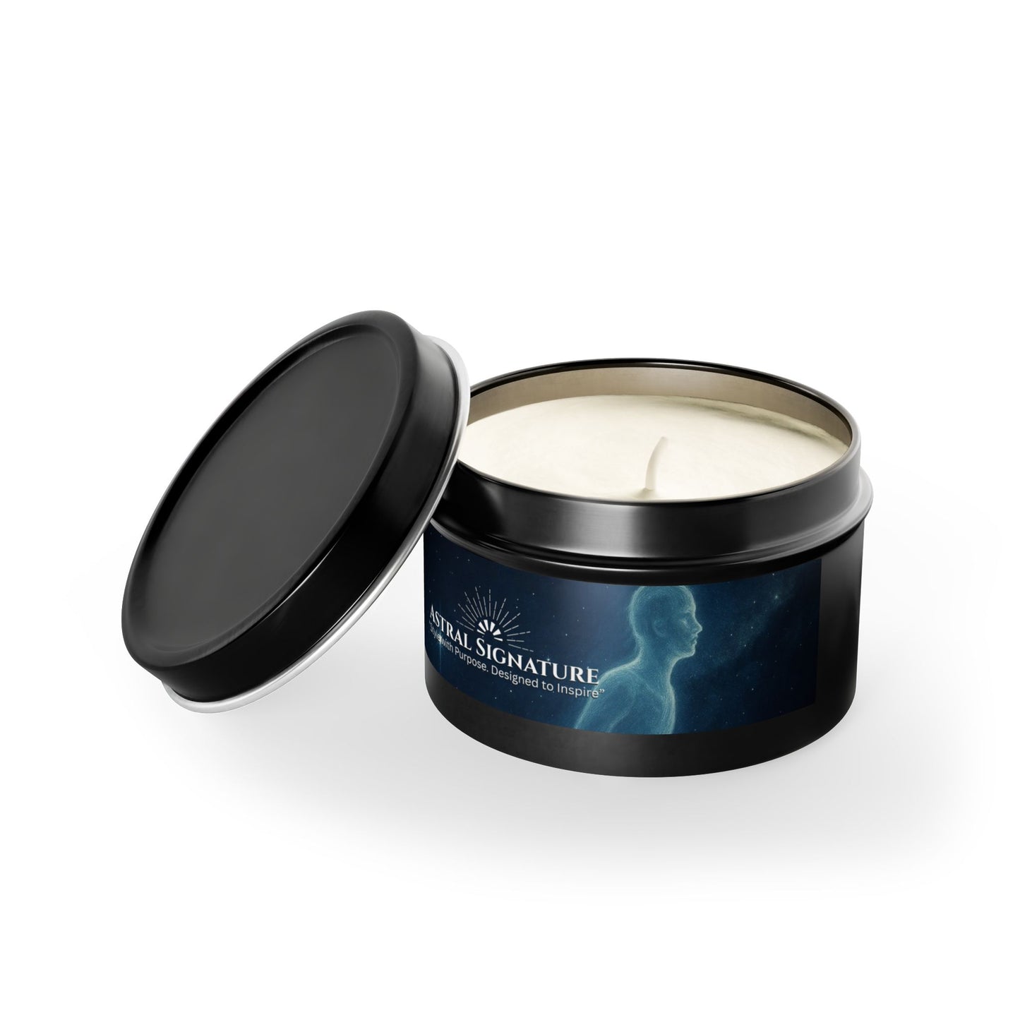 Eco-Friendly Aromatherapy Tin Candles , Relaxation Decor, Gift for Meditation, Birthday, Home Fragrance by Astral Signature