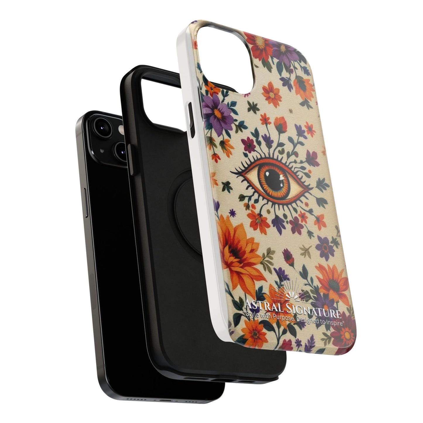 Phone Cases - Eye of God Symbol Impact-Resistant Case by Astral Signature