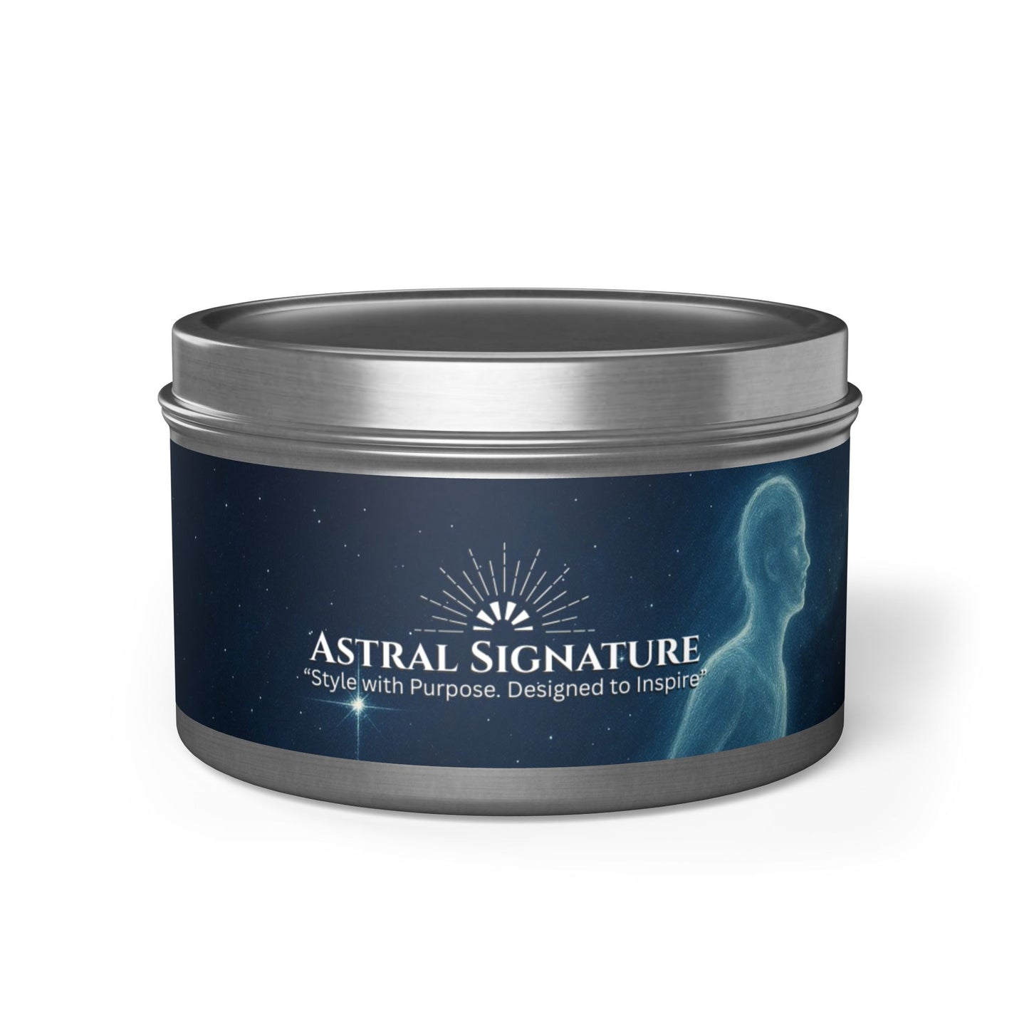 Eco-Friendly Aromatherapy Tin Candles , Relaxation Decor, Gift for Meditation, Birthday, Home Fragrance by Astral Signature