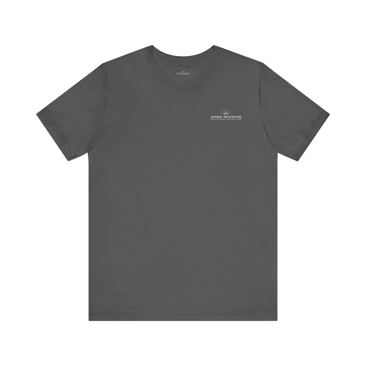 Astral Signature Tee, Unisex T-shirt in darker Colors, Gift for Friends, by Astral Signature