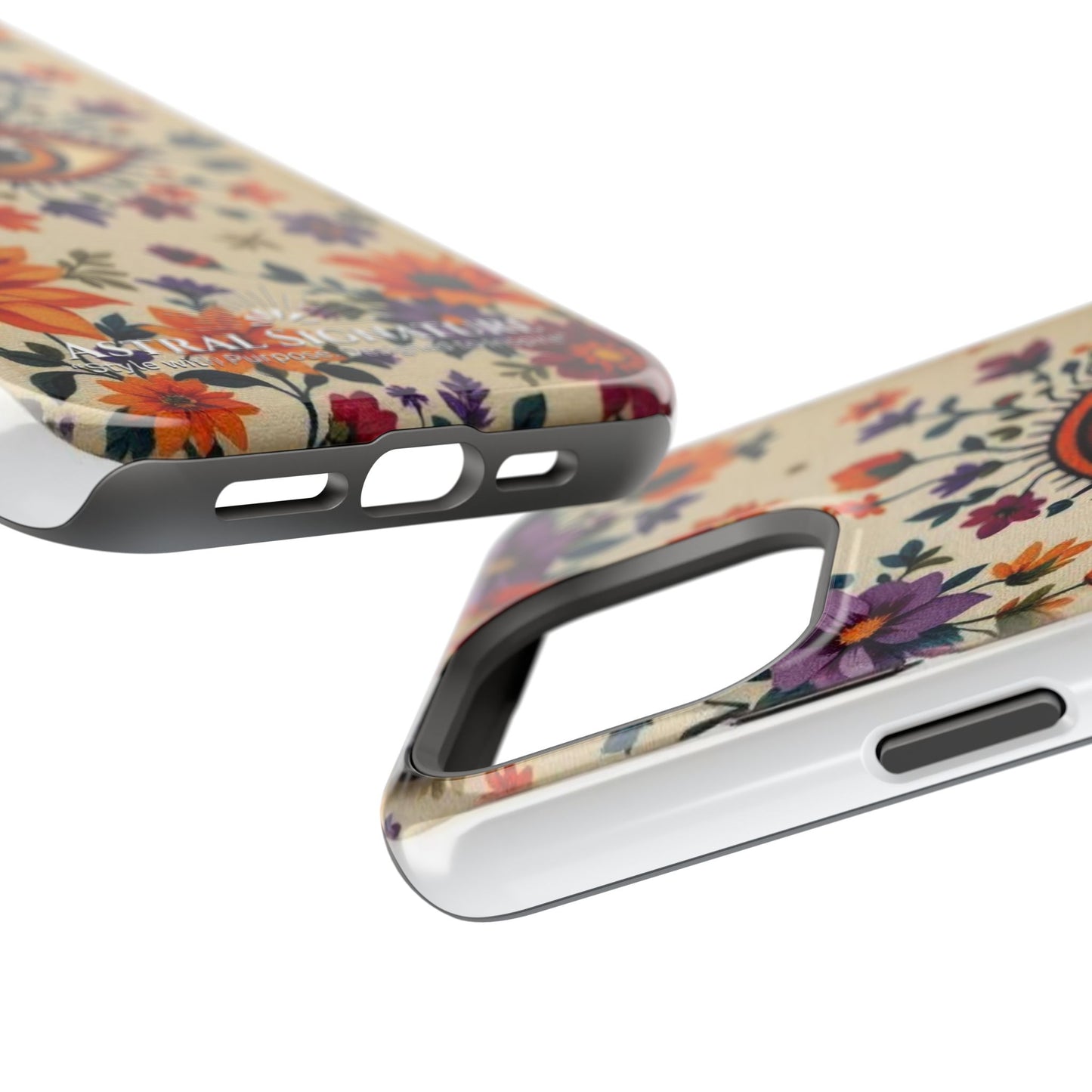 Phone Cases - Eye of God Symbol Impact-Resistant Case by Astral Signature