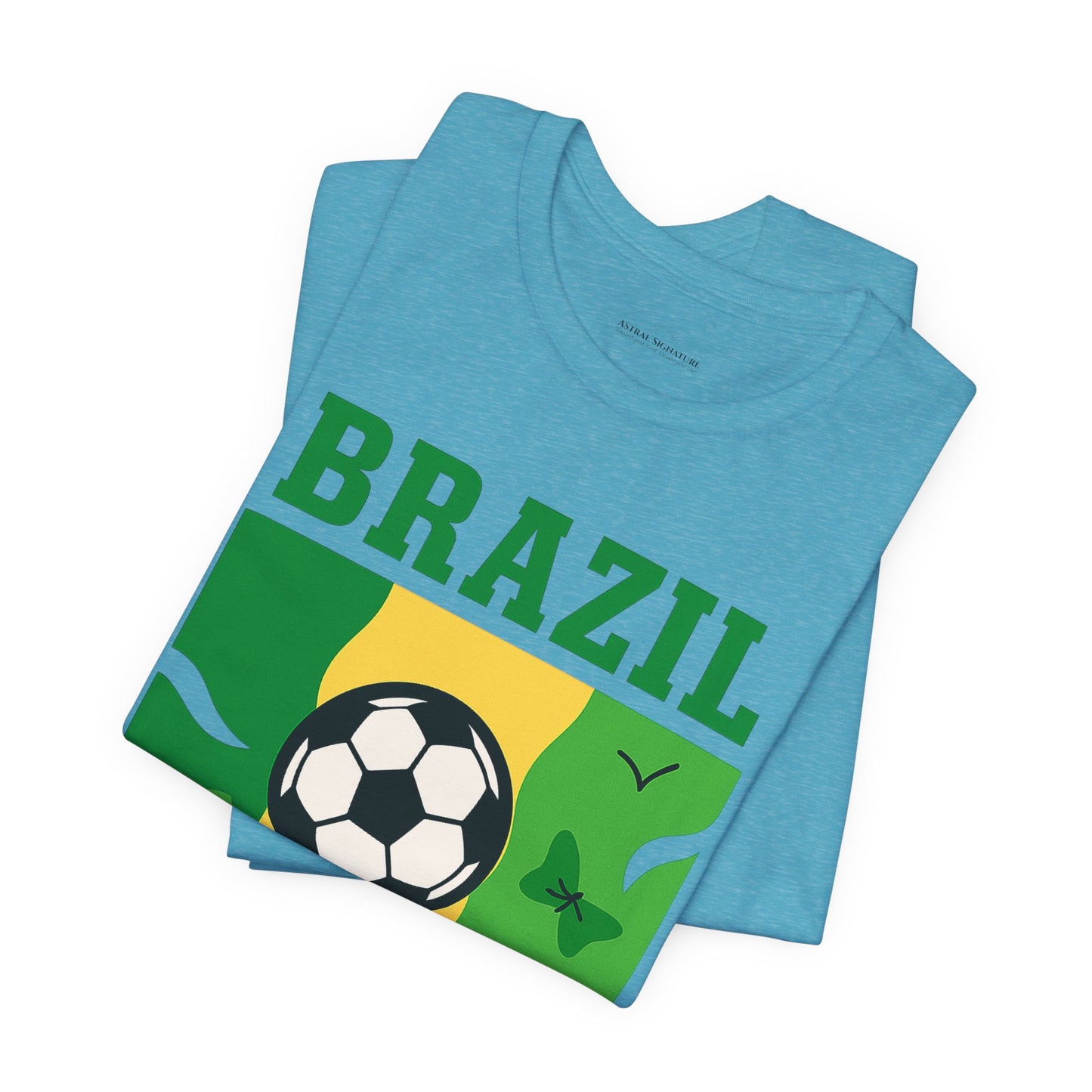 Casual Fashion T-Shirt - GO BRAZIL Team Tee - USA World Cup 2026 Limited Edition