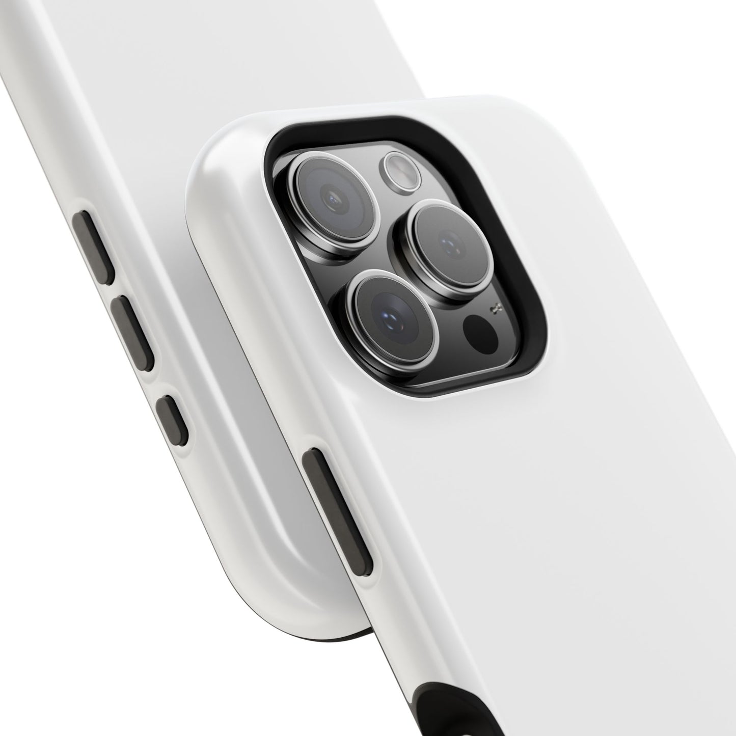White Phone Case - Impact-Resistant White iPhone & Samsung Galaxy Case by Astral Signature