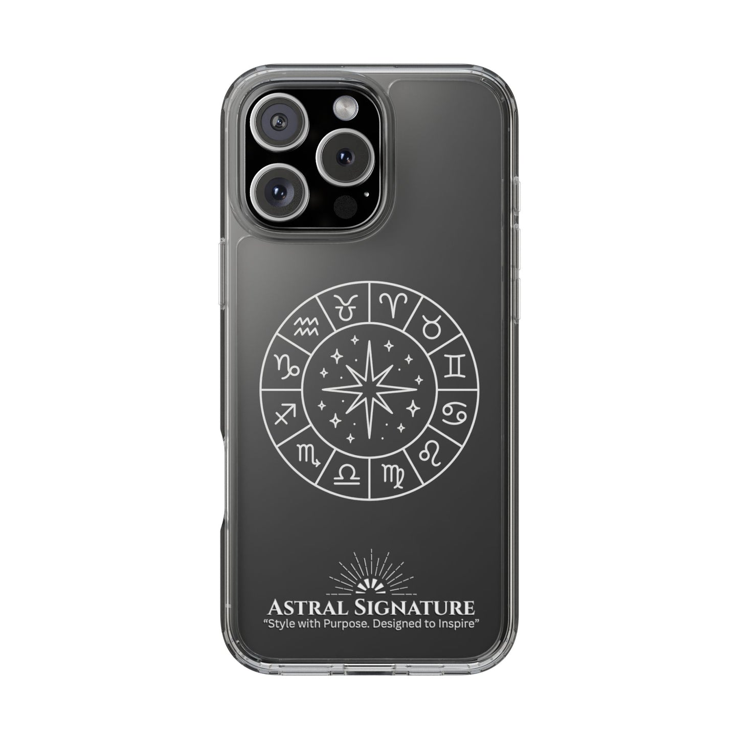 iPhone Clear Cases, ideal for darker iPhone colors - Astral Signature