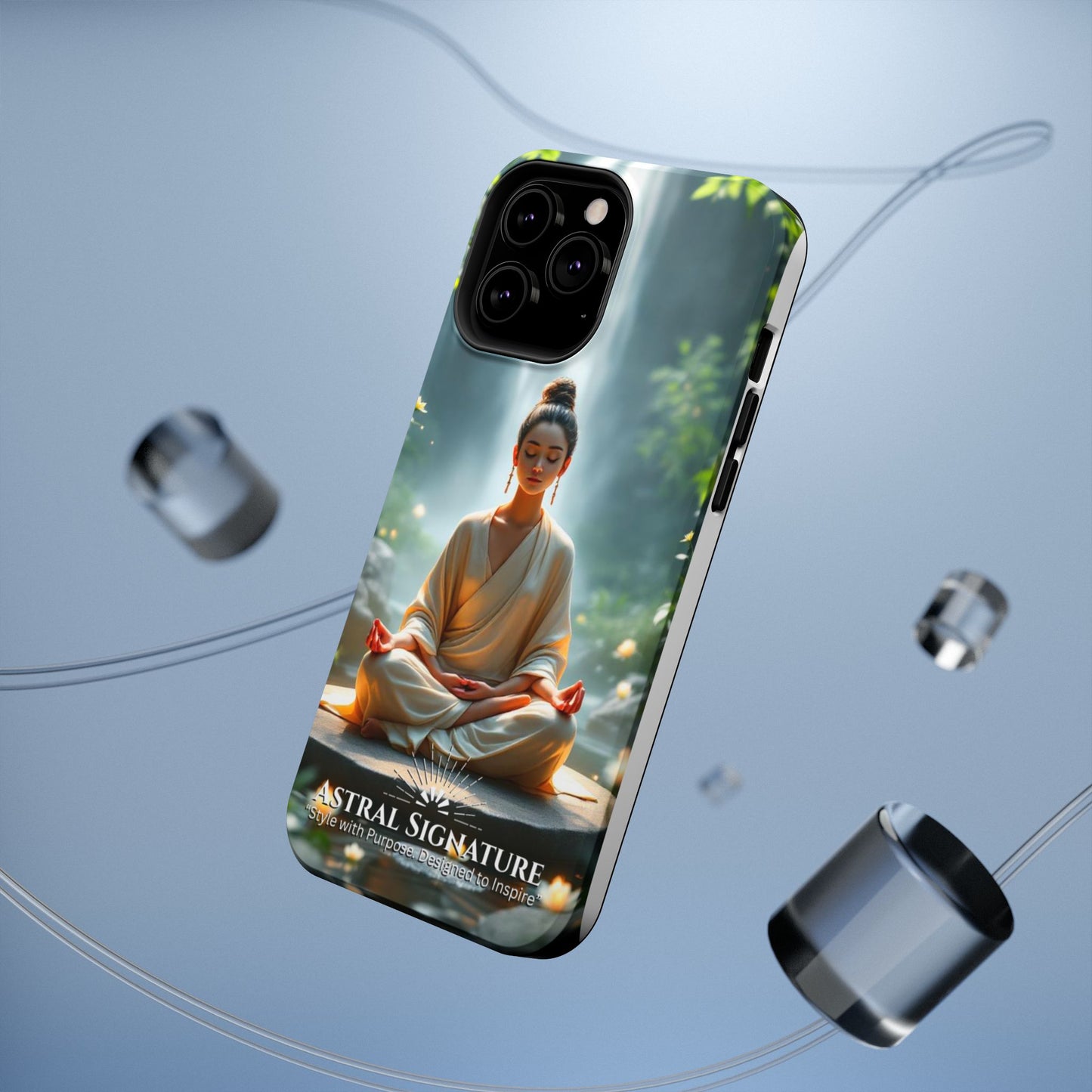 3D Yogi Phone Cases with Symbols and Protection, iPhone Cases with meaning by Astral Signature