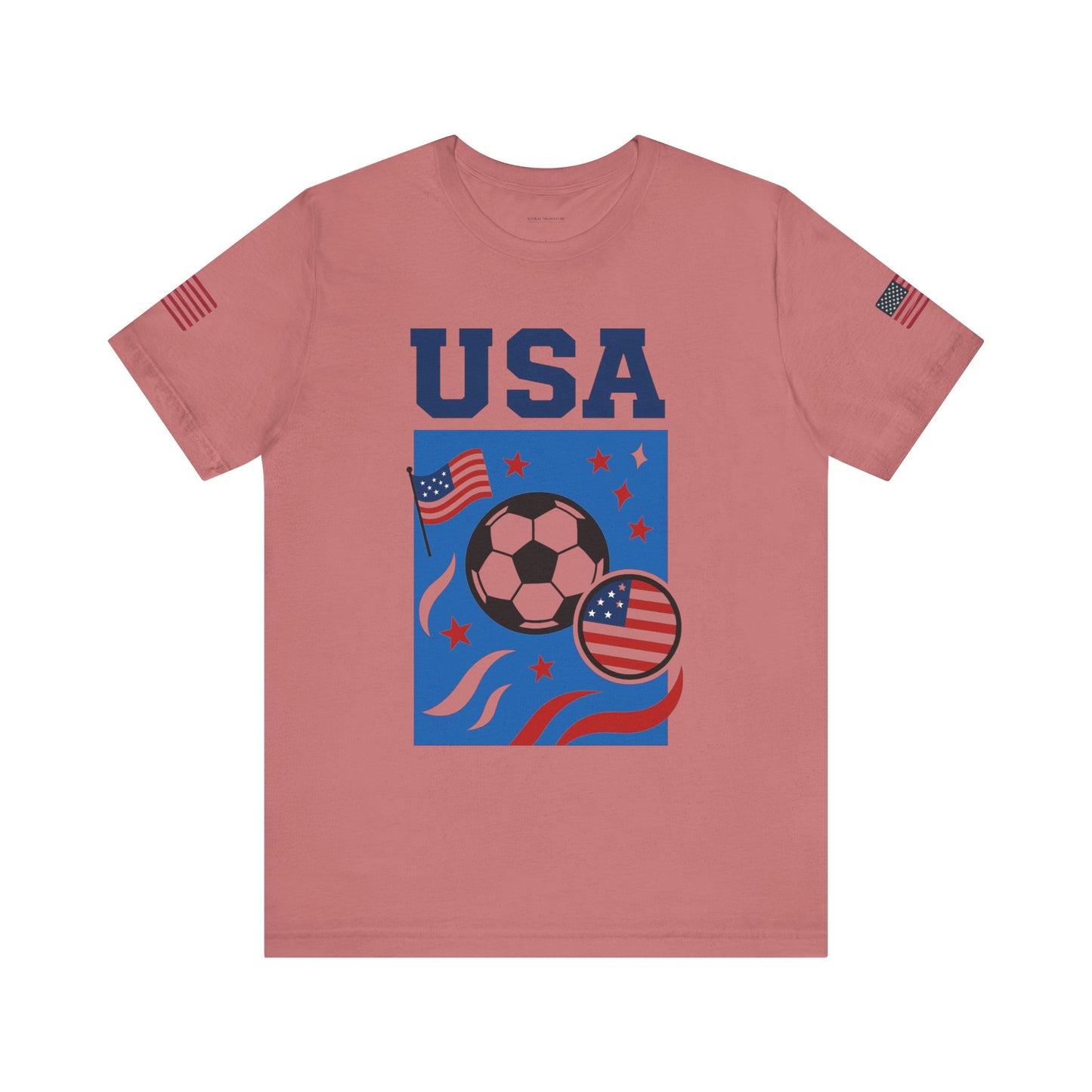 Casual Fashion T-Shirt - GO USA Team Tee, World Cup 2026 Limited Edition