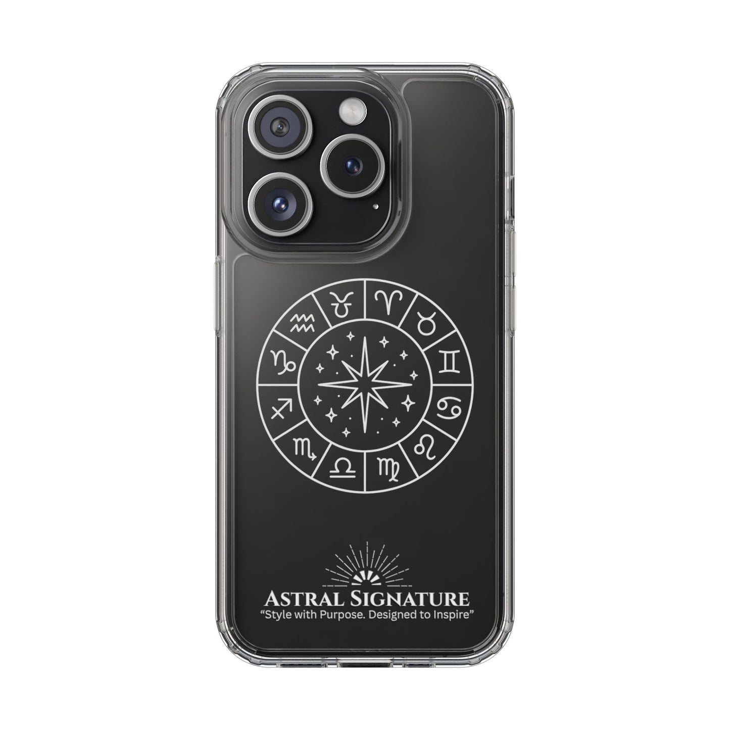 iPhone Clear Cases, ideal for darker iPhone colors - Astral Signature
