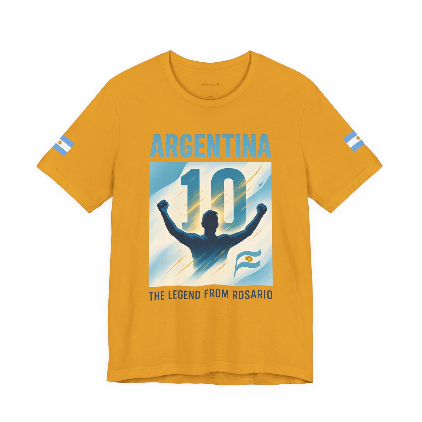 Argentina Legend from Rosario Team Tee - Casual Fashion T-Shirt, USA World Cup 2026 Limited Edition