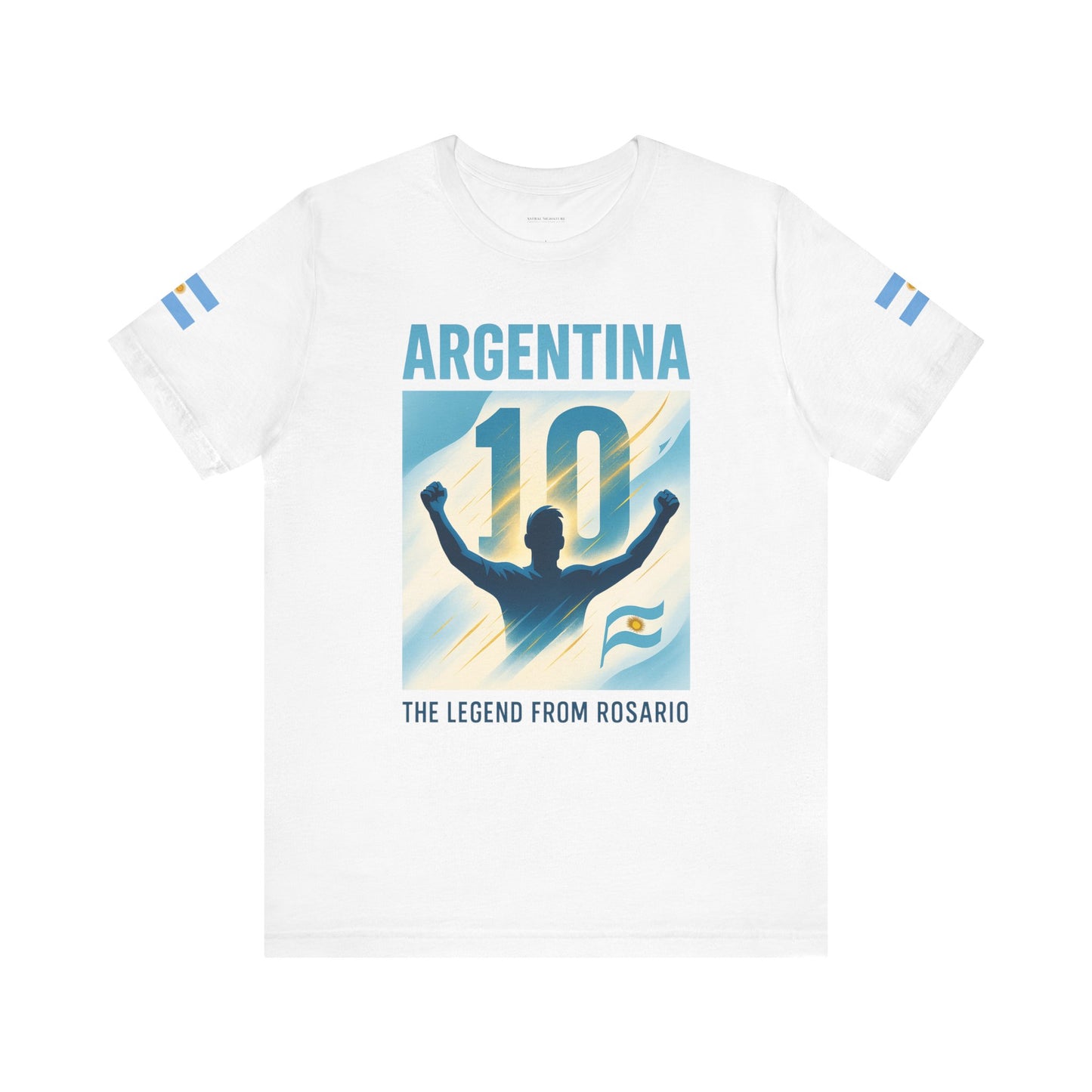 Argentina Legend from Rosario Team Tee - Casual Fashion T-Shirt, USA World Cup 2026 Limited Edition
