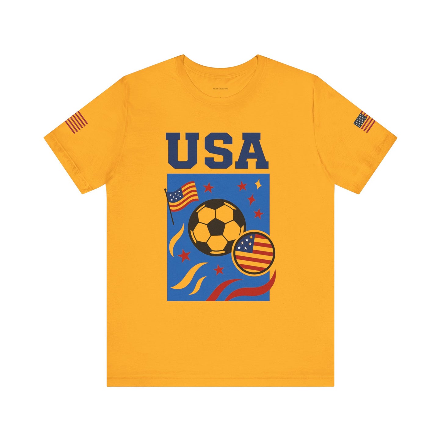 Casual Fashion T-Shirt - GO USA Team Tee, World Cup 2026 Limited Edition