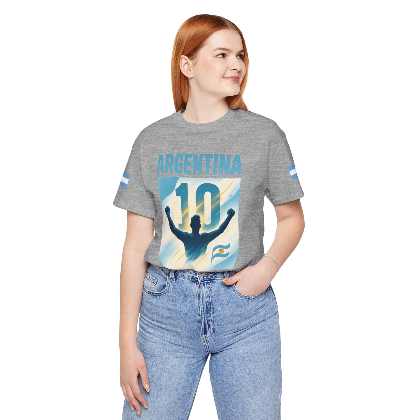 Argentina Legend from Rosario Team Tee - Casual Fashion T-Shirt, USA World Cup 2026 Limited Edition