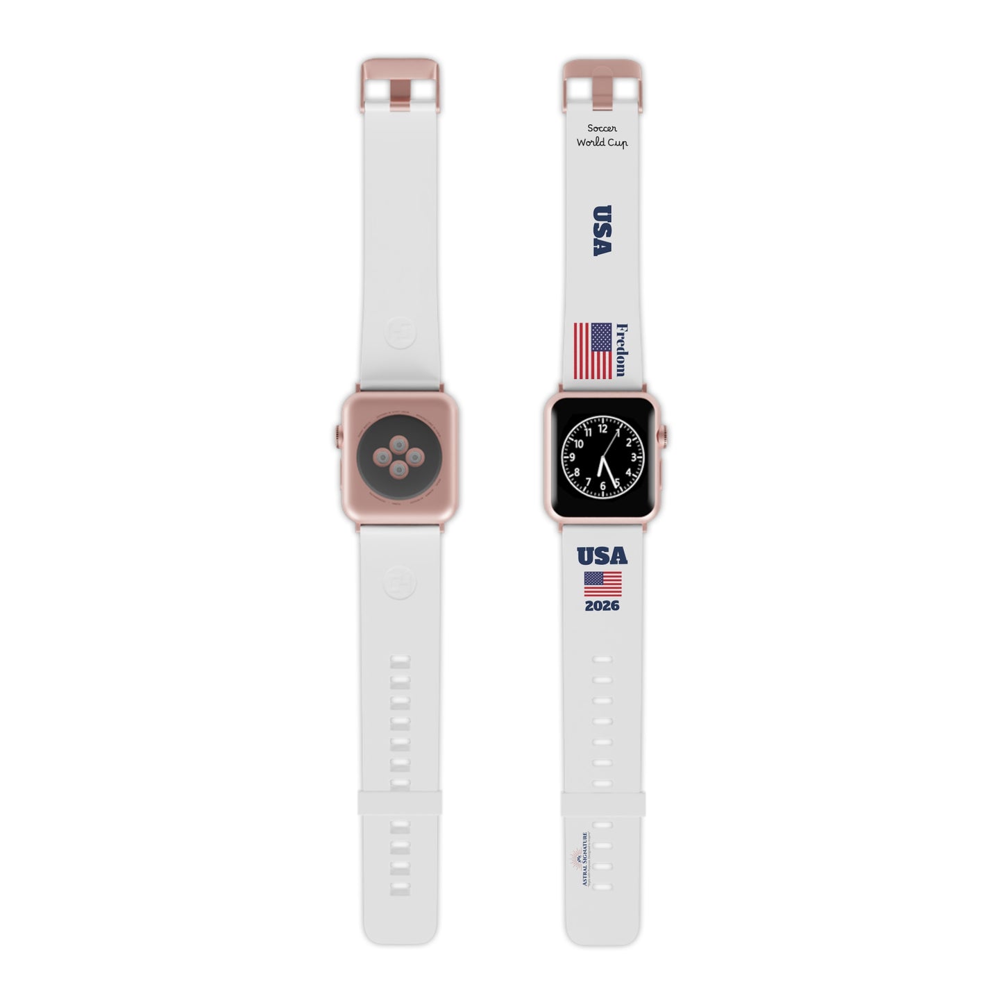Watch Band USA Flag Strap World Cup USA 2026 Limited Edition