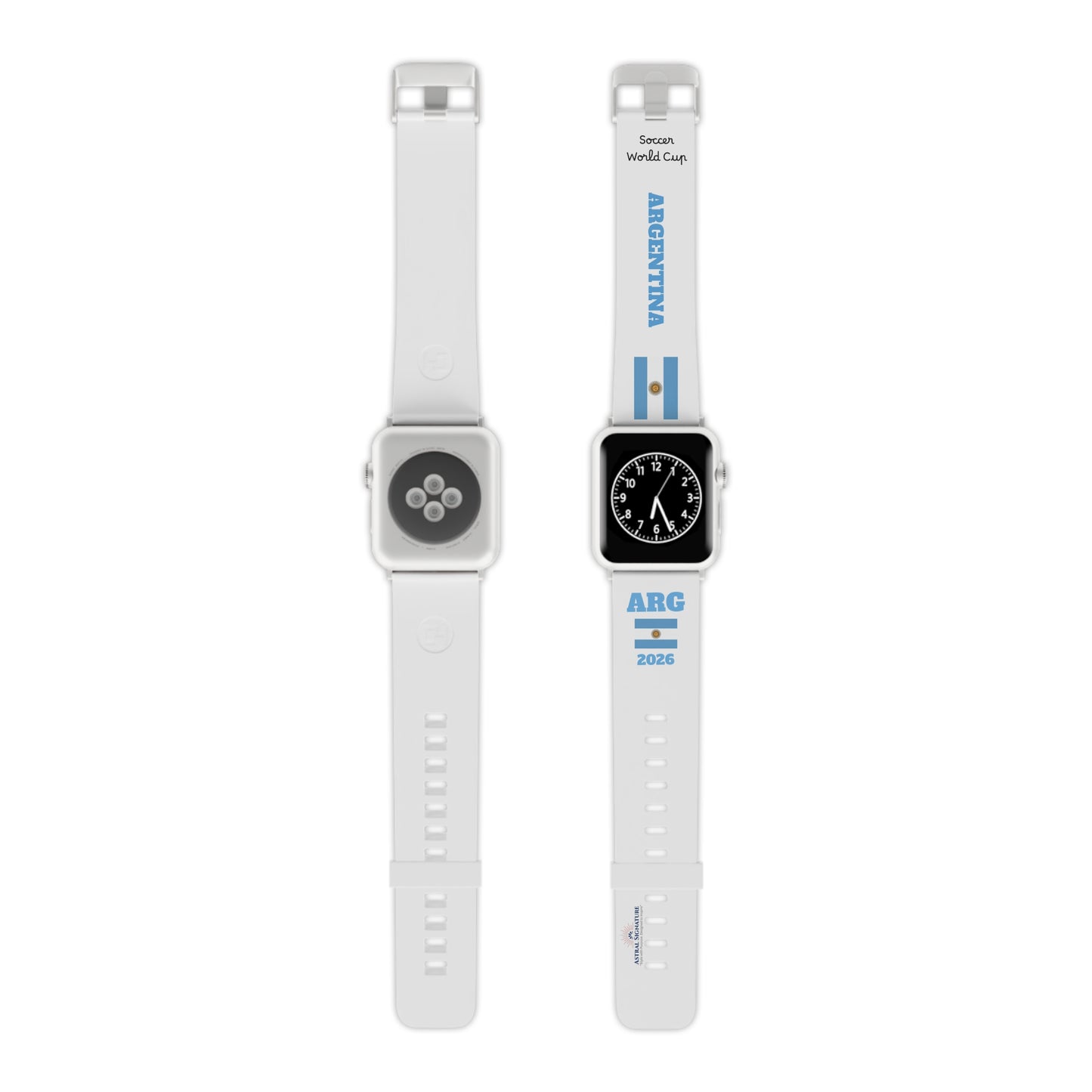 Watch Band ARGENTINA Flag Strap World Cup USA 2026 Limited Edition