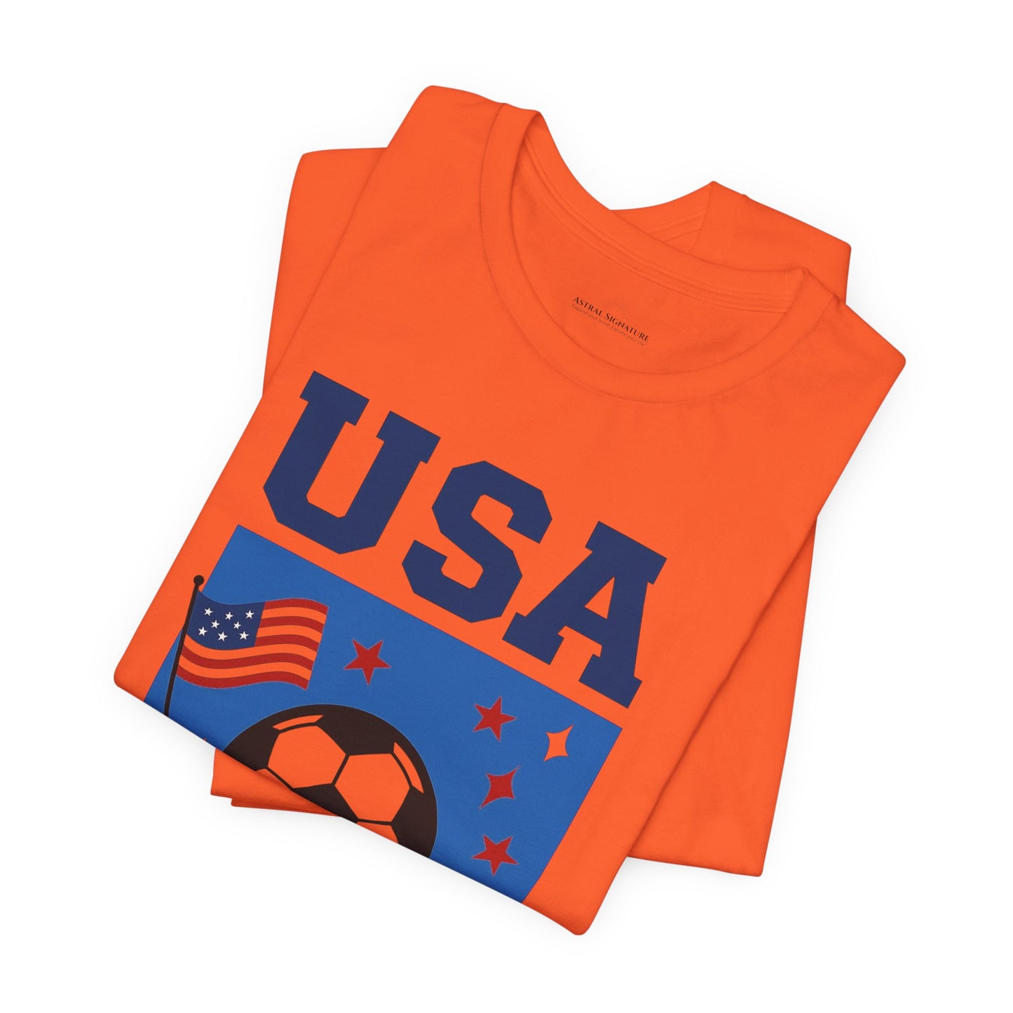 Casual Fashion T-Shirt - GO USA Team Tee, World Cup 2026 Limited Edition