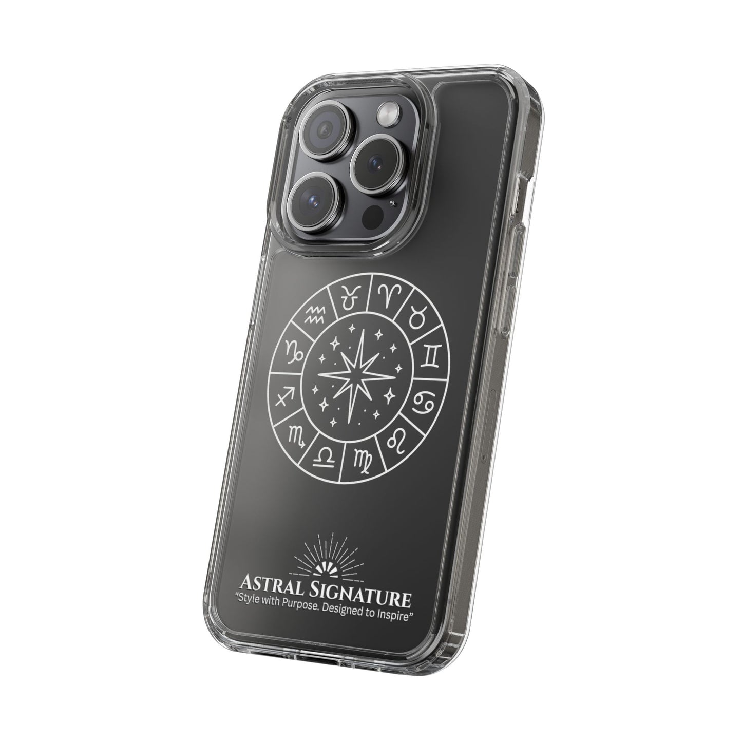 iPhone Clear Cases, ideal for darker iPhone colors - Astral Signature