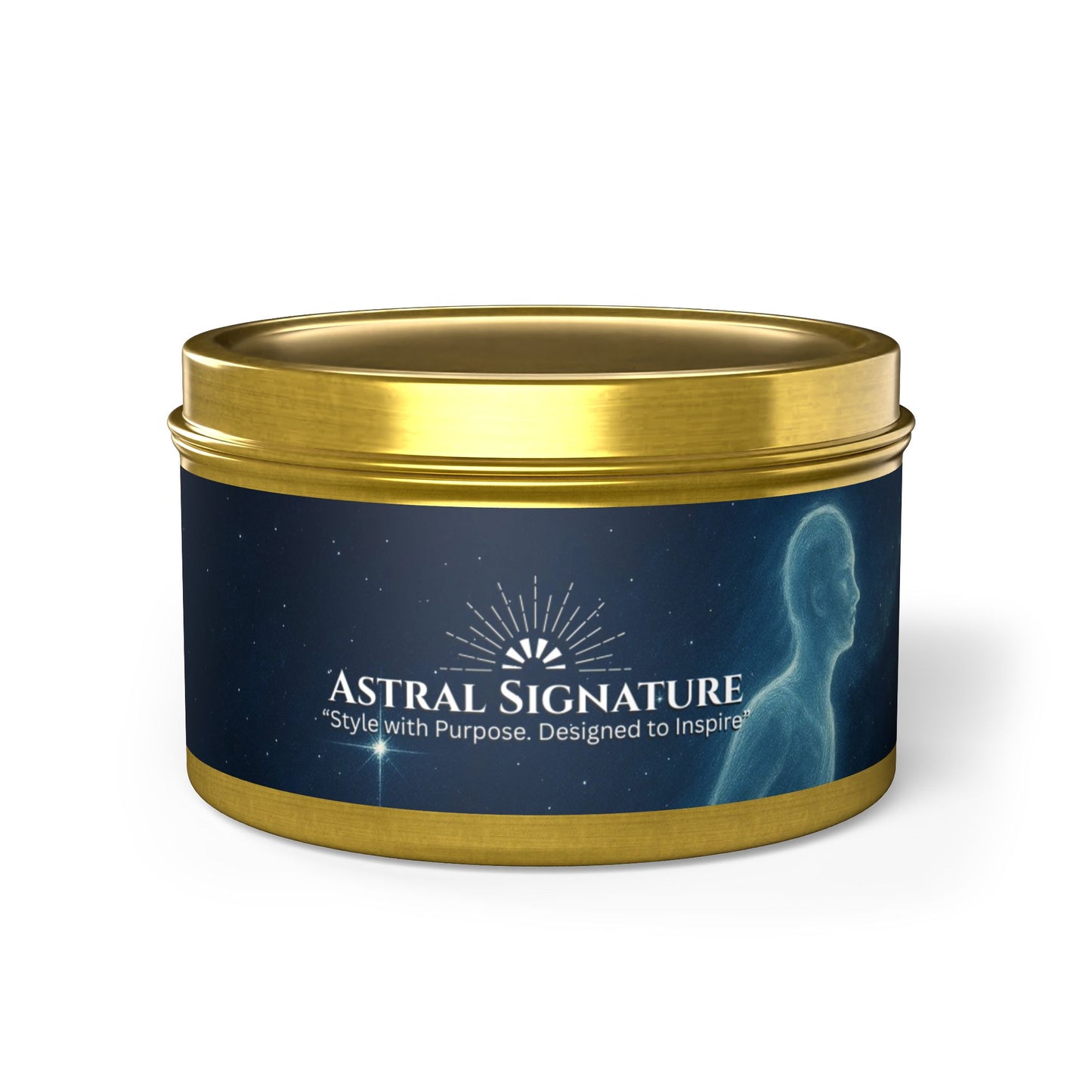 Eco-Friendly Aromatherapy Tin Candles , Relaxation Decor, Gift for Meditation, Birthday, Home Fragrance by Astral Signature