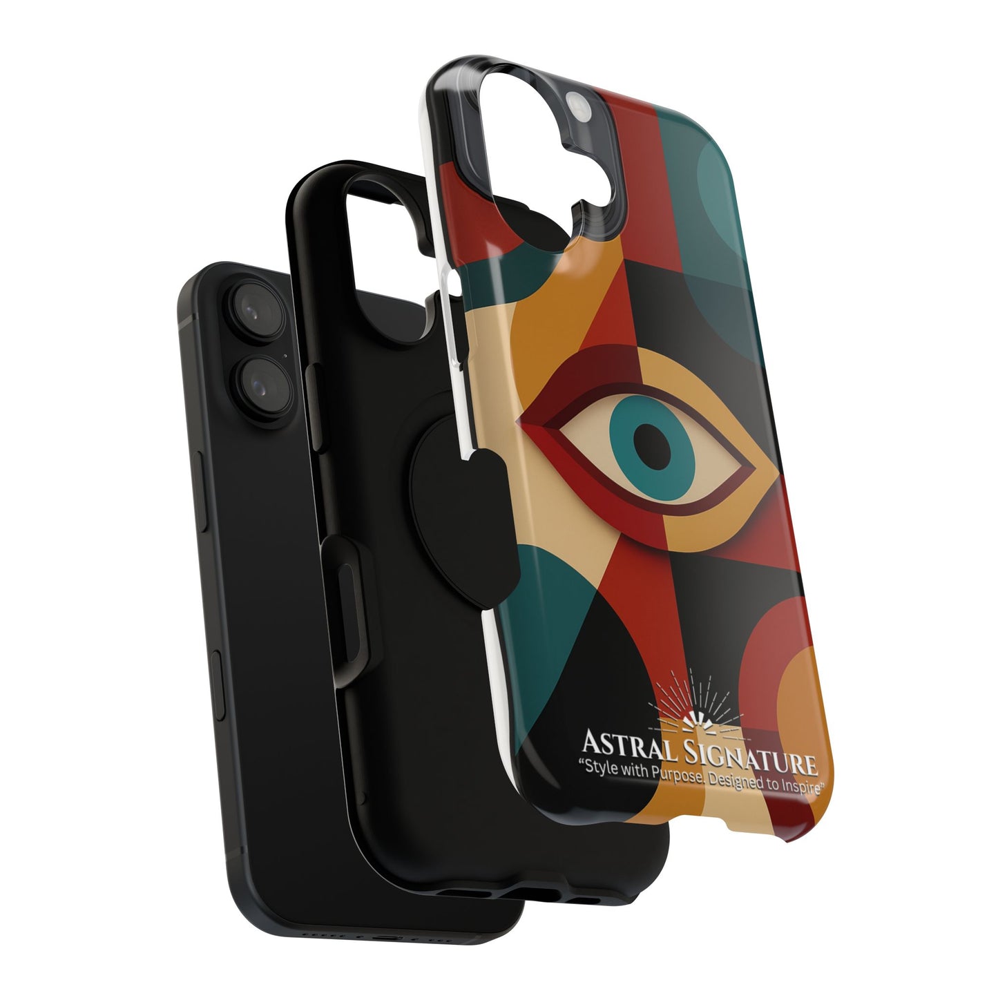 Phone Cases - Astral Eye of God Symbol for Protection by Astral Signature