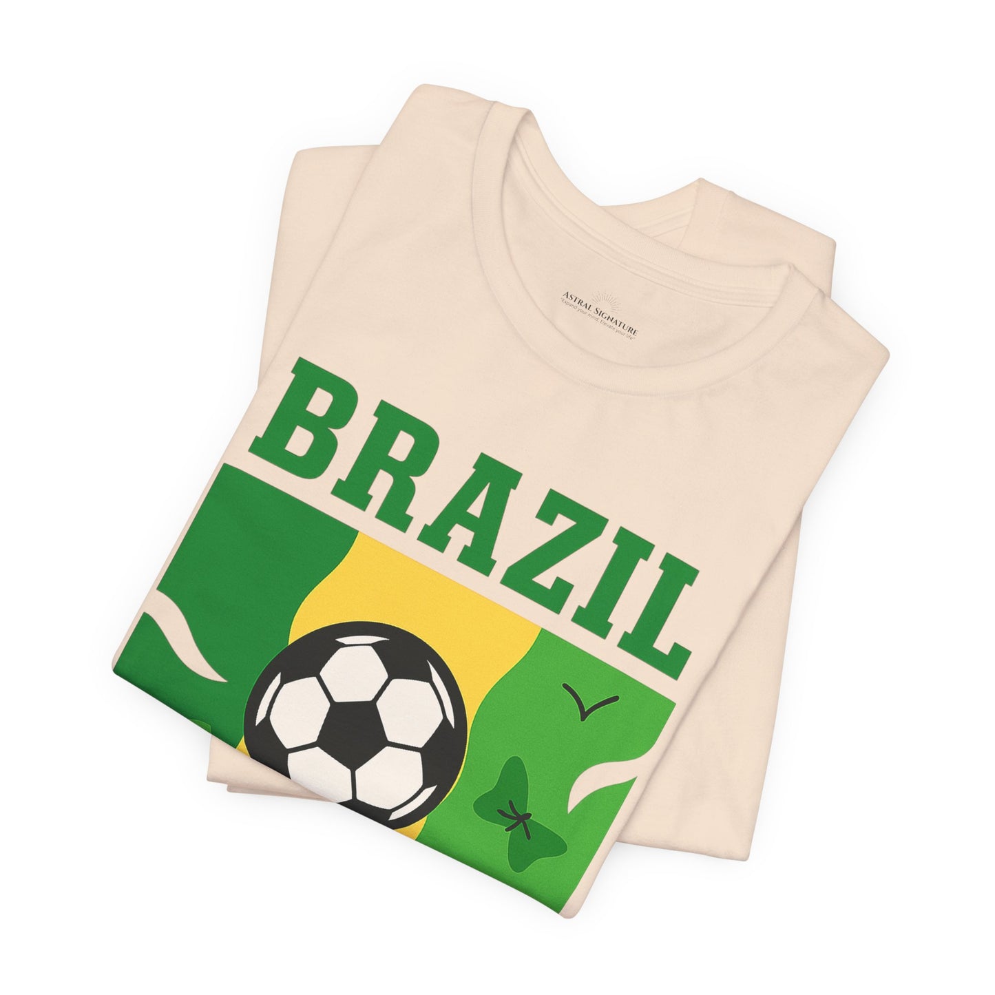 Casual Fashion T-Shirt - GO BRAZIL Team Tee - USA World Cup 2026 Limited Edition