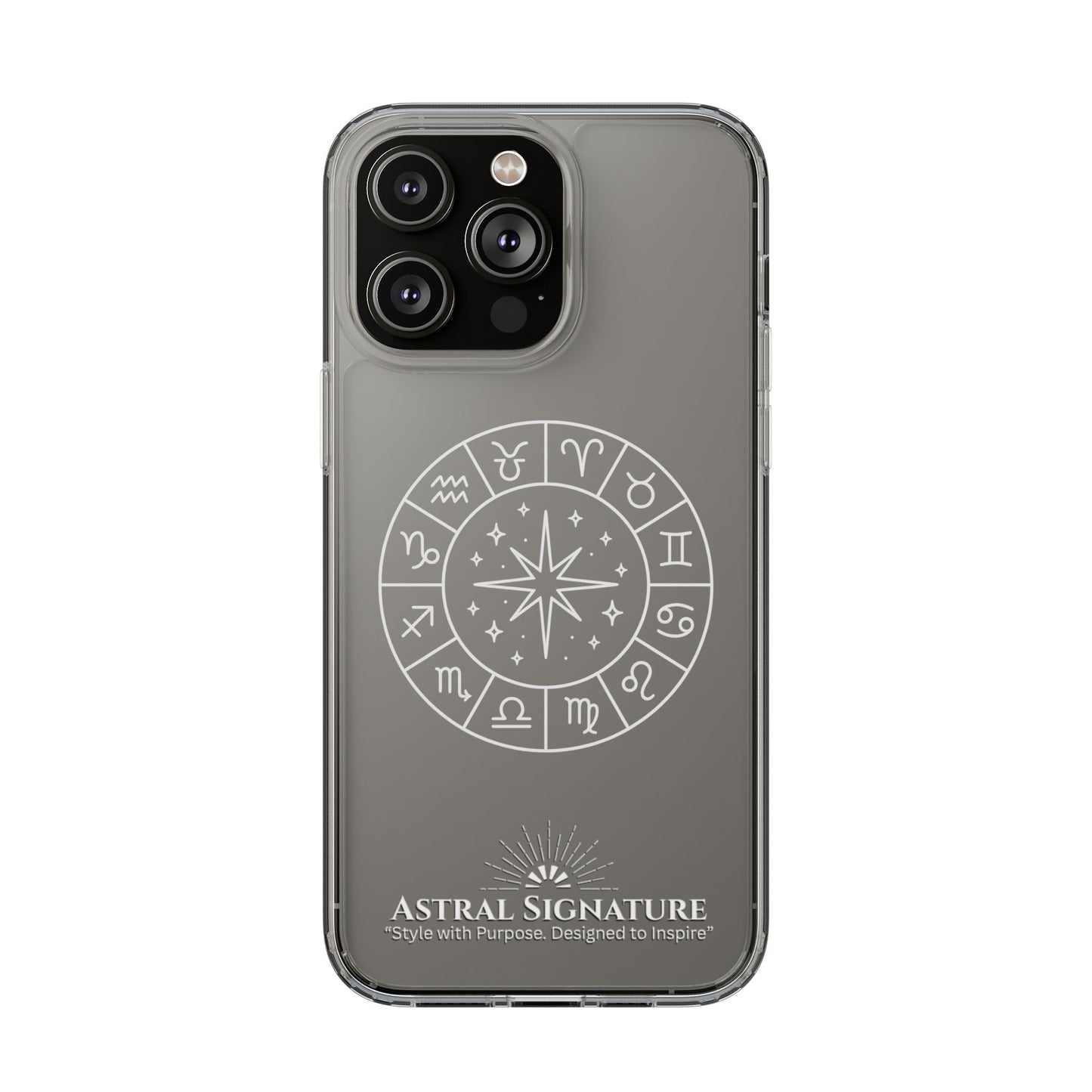 iPhone Clear Cases, ideal for darker iPhone colors - Astral Signature