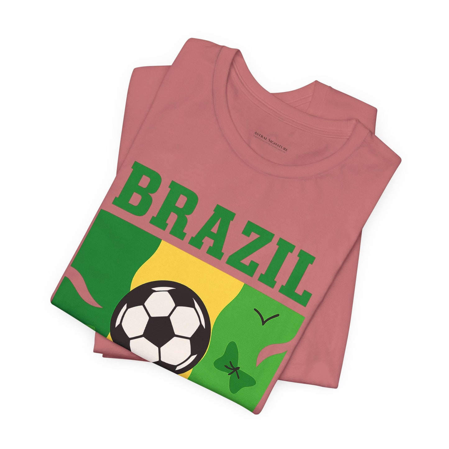 Casual Fashion T-Shirt - GO BRAZIL Team Tee - USA World Cup 2026 Limited Edition
