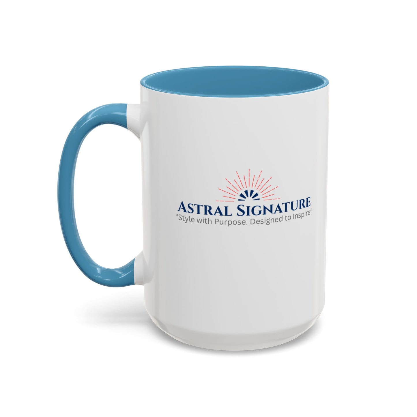 Breathe in and Let go Motivational and Inspirational Coffee Mug by Astral Signature