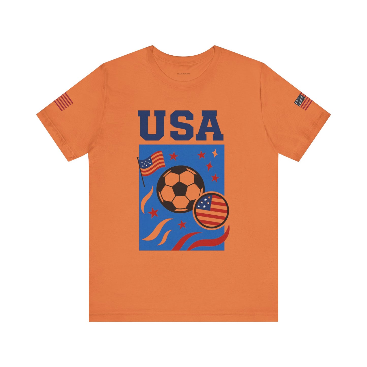 Casual Fashion T-Shirt - GO USA Team Tee, World Cup 2026 Limited Edition