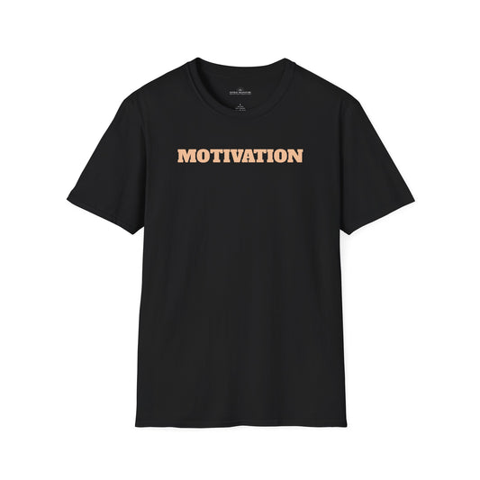 Motivation Tee, Essence Style Unisex Softstyle T-Shirt, White Label by Astral Signature