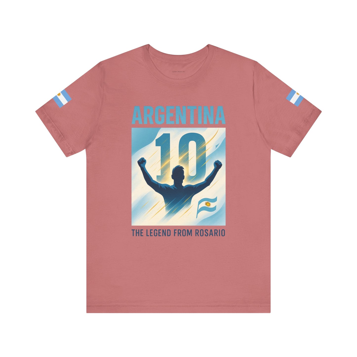 Argentina Legend from Rosario Team Tee - Casual Fashion T-Shirt, USA World Cup 2026 Limited Edition
