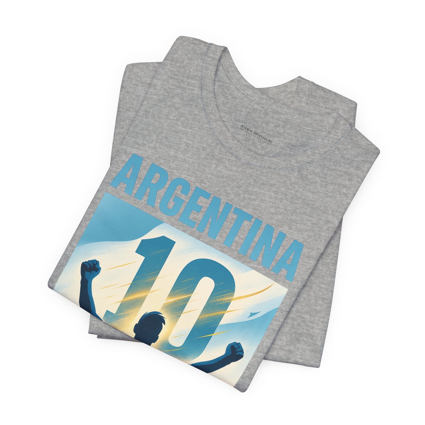 Argentina Legend from Rosario Team Tee - Casual Fashion T-Shirt, USA World Cup 2026 Limited Edition
