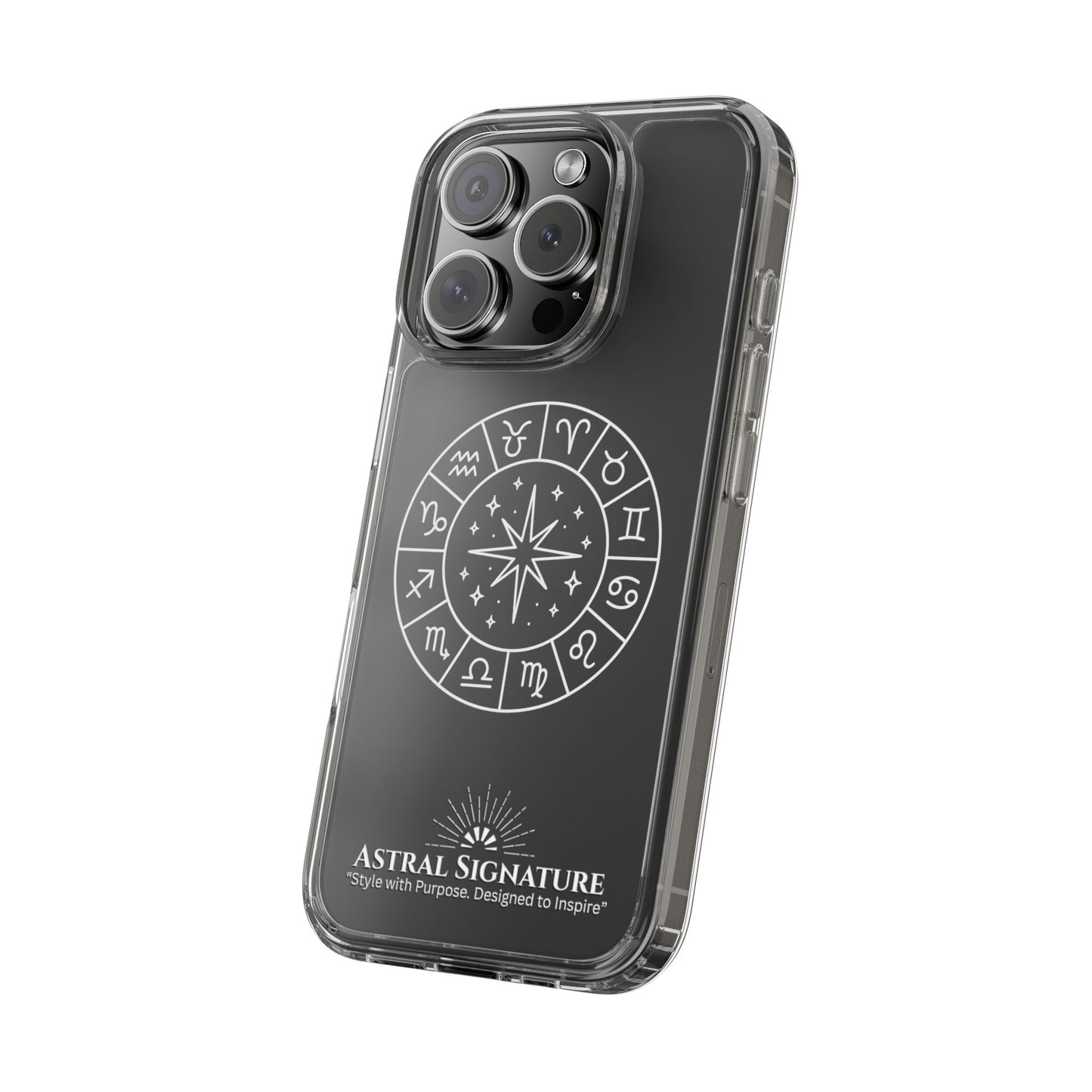 iPhone Clear Cases, ideal for darker iPhone colors - Astral Signature